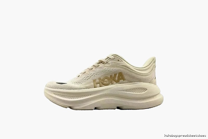 HOKA casual beige sports shoes