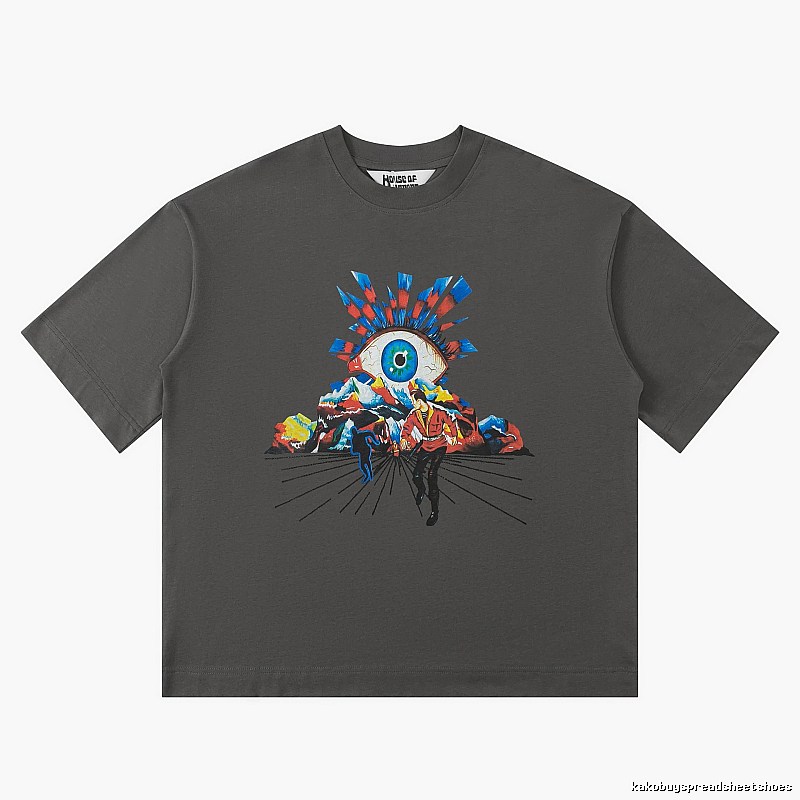 House of Errors Grotesque Style Gray T-shirt