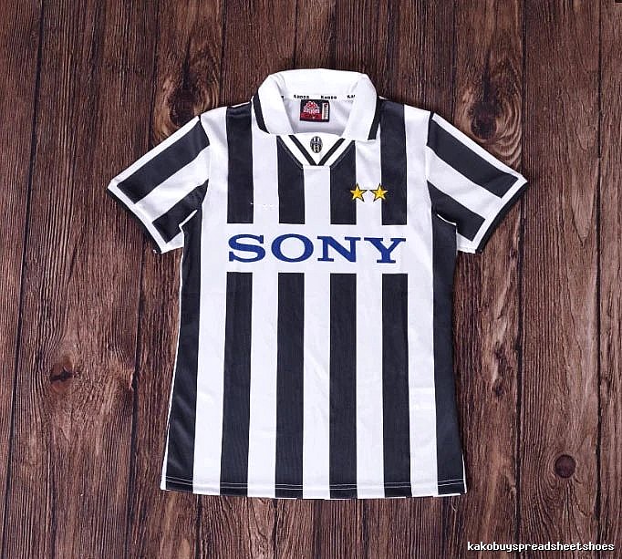 Inter Milan Patterned Brehme #3 soccer jersey Blue Black Striped with Signature Styling