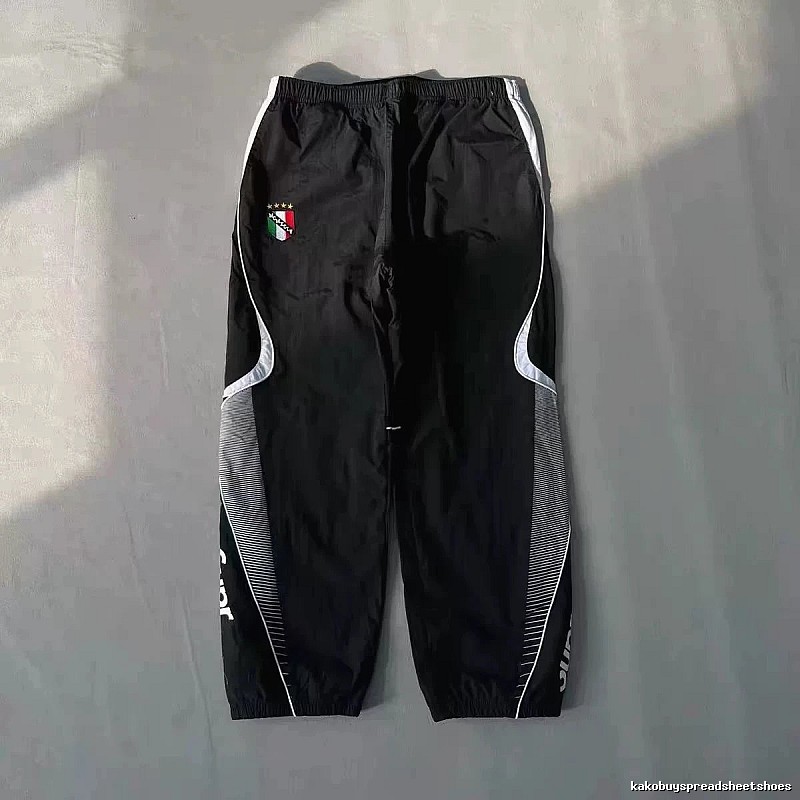 Italy Casual Soccer windbreaker jacket Black Hooded Jacket for Streetwear Looks