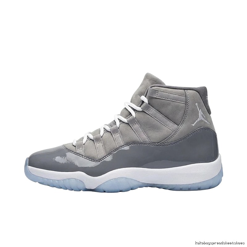 Jordan 11 Cool Grey-Blue Sneakers