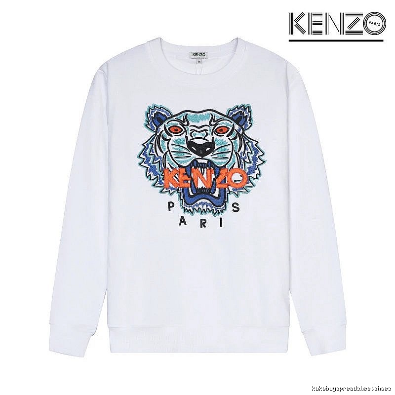 Kenzo Style Kc16 Tiger SweatShirt Coffee Run Graphic