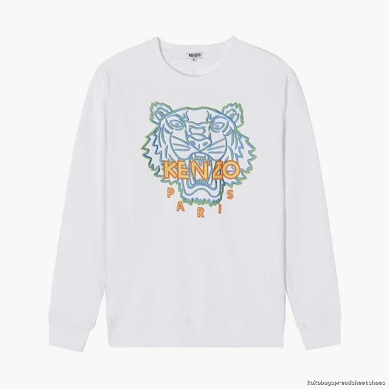 Kenzo Style Kc22 Tiger SweatShirt Color Pop Graphic
