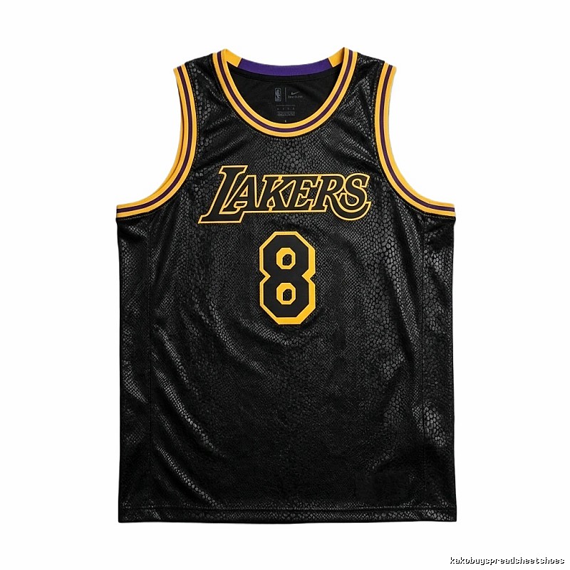 Kobe Lakers No. 8 black vest