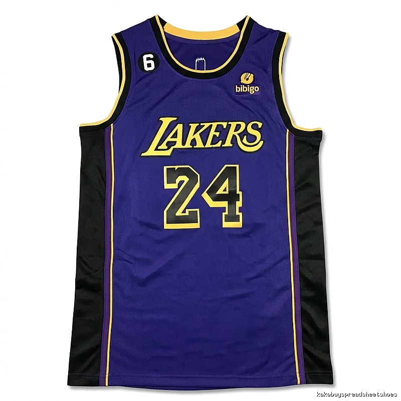 Kobe Lakers retro-style jerseys