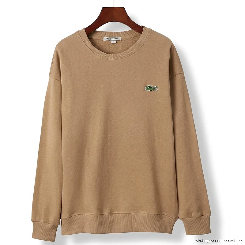 Lacoste solid color casual style sweatshirt