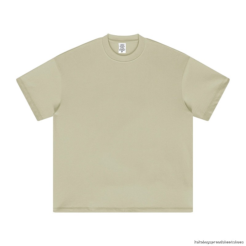 Lightweight Plain white T-shirt Minimal White Short for Trend Styling