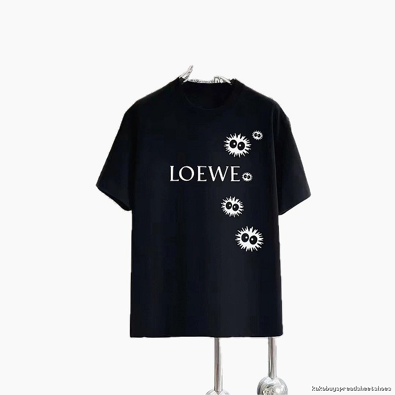 LOEWE Soot Sprite Casual Black T-Shirt