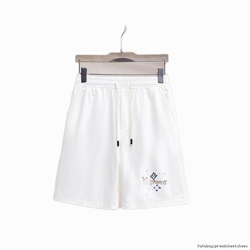 Louis Vuitton Printed Casual Style White Shorts