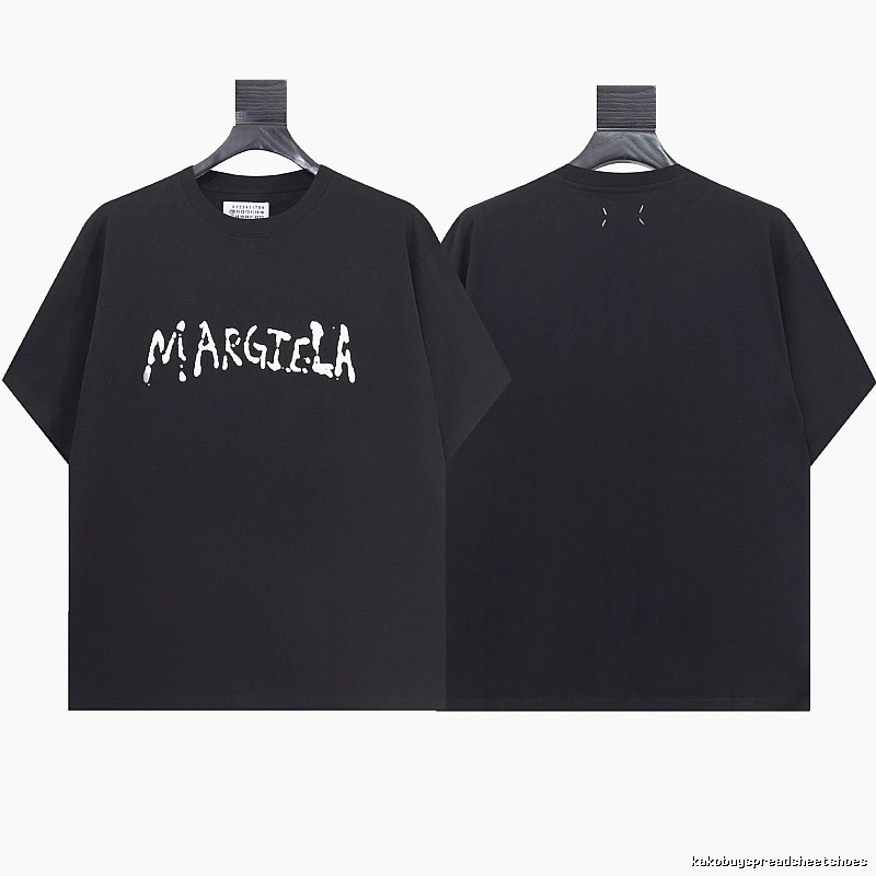Maison Margiela Graffiti High Street Black Short-sleeve T-shirt