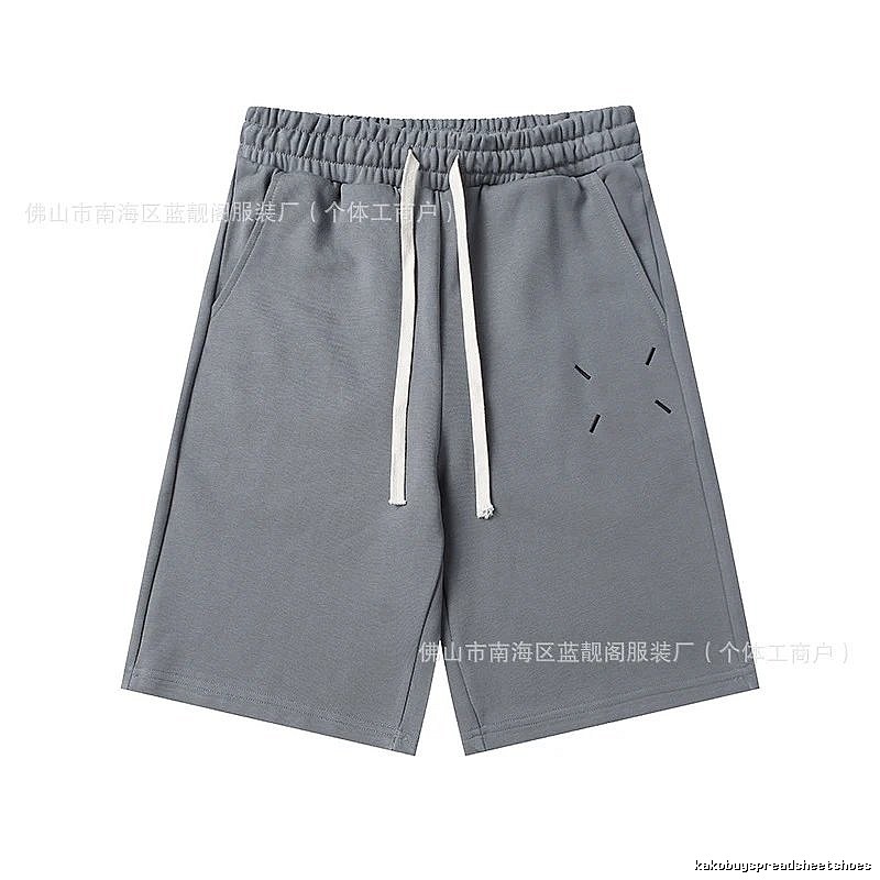 Maison Margiela minimalist style grey shorts