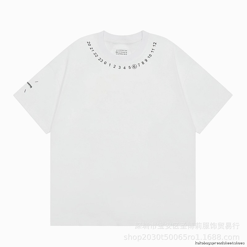 Maison Margiela MM6 High Street Style White T-Shirt