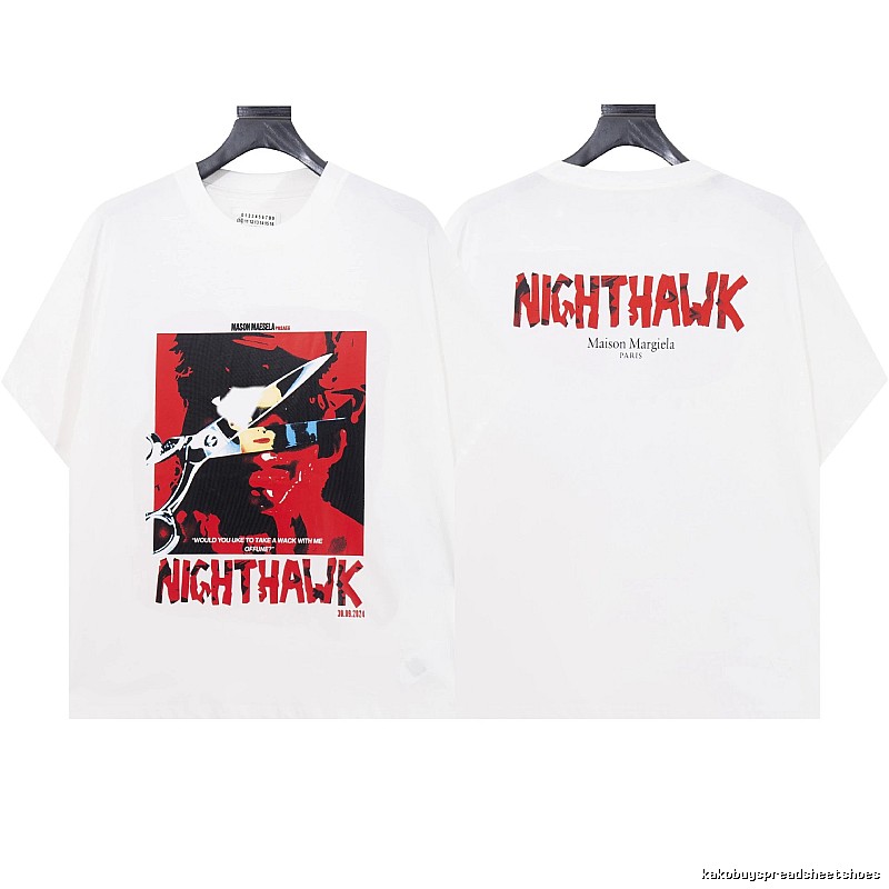 Maison Margiela Nighthawk Street Style White T-Shirt