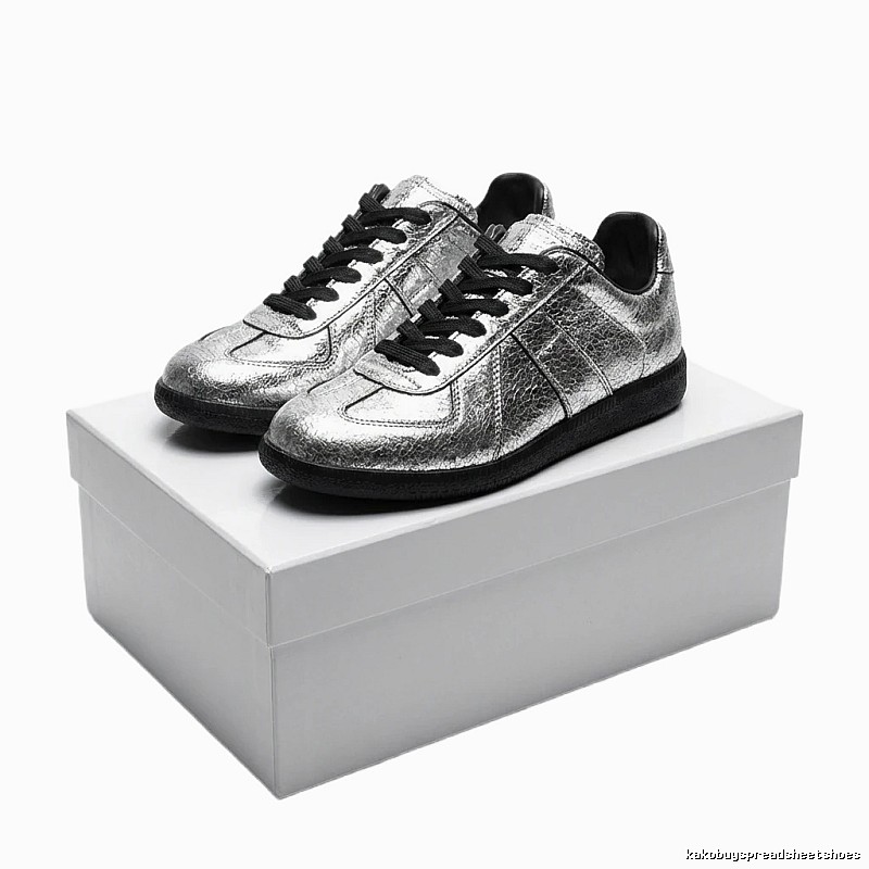 Maison Margiela silver retro sneakers