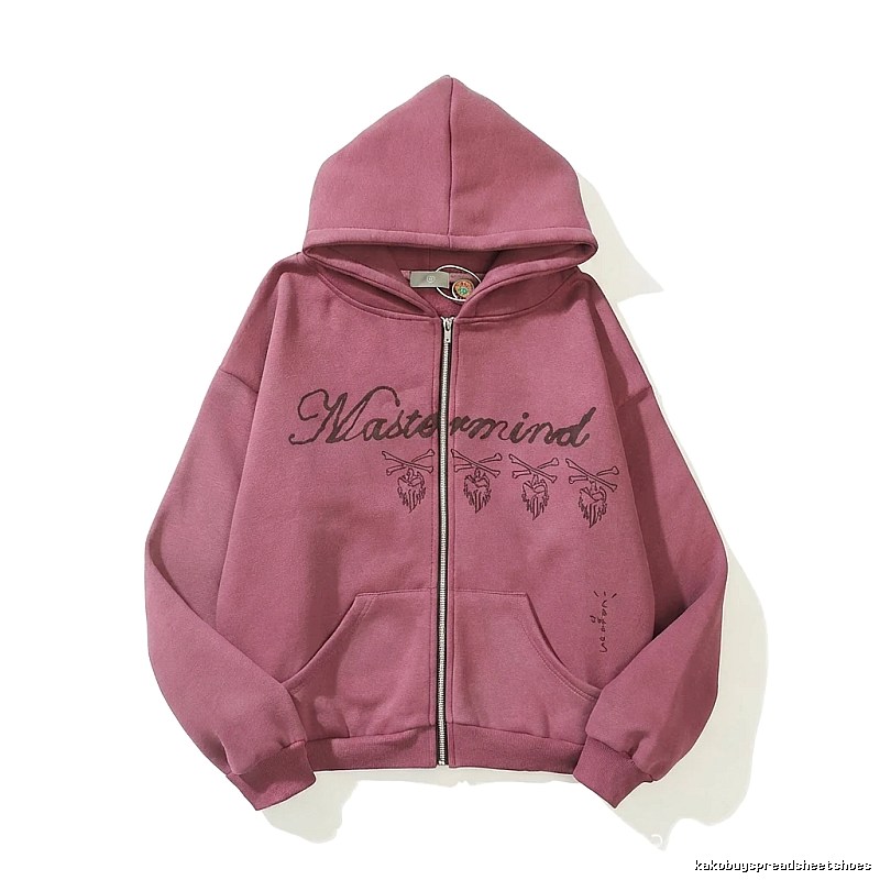 Mastermind Dark Style Rose Red Hoodie