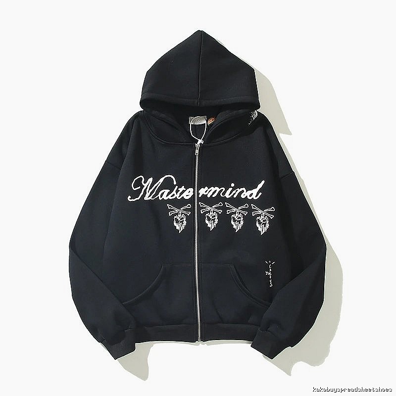 Mastermind Style W01 Zip Hoodie Daily Styling Skull