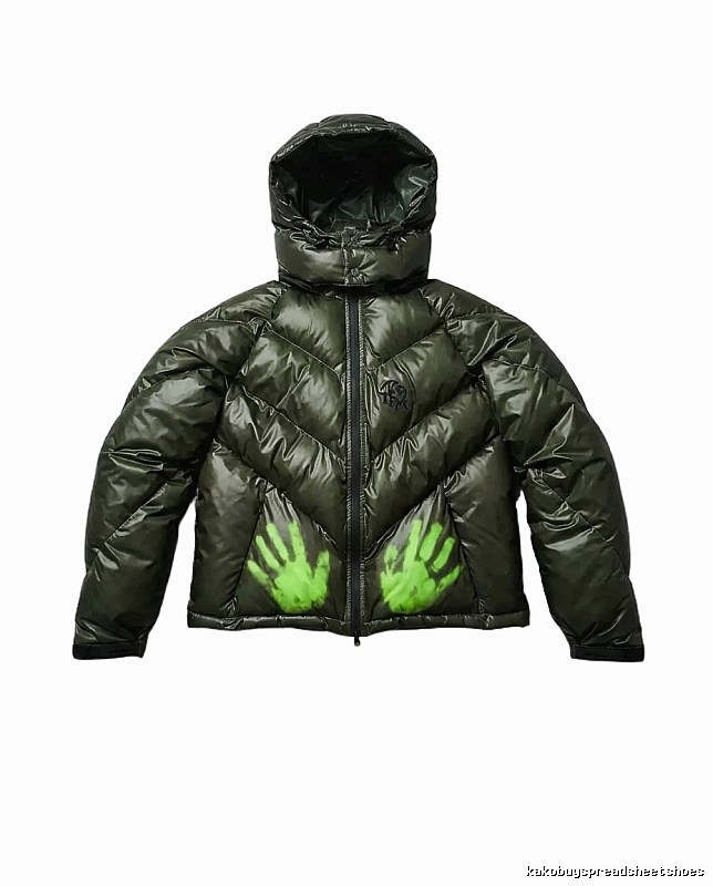 Mertra trendy brand luminous green down jacket