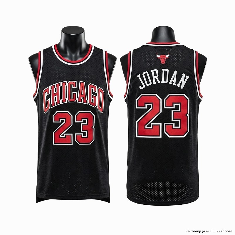 Michael Jordan Jordan No. 23 black jersey