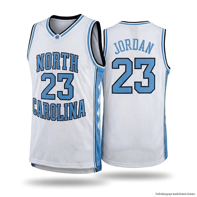 Michael Jordan retro-style white jersey