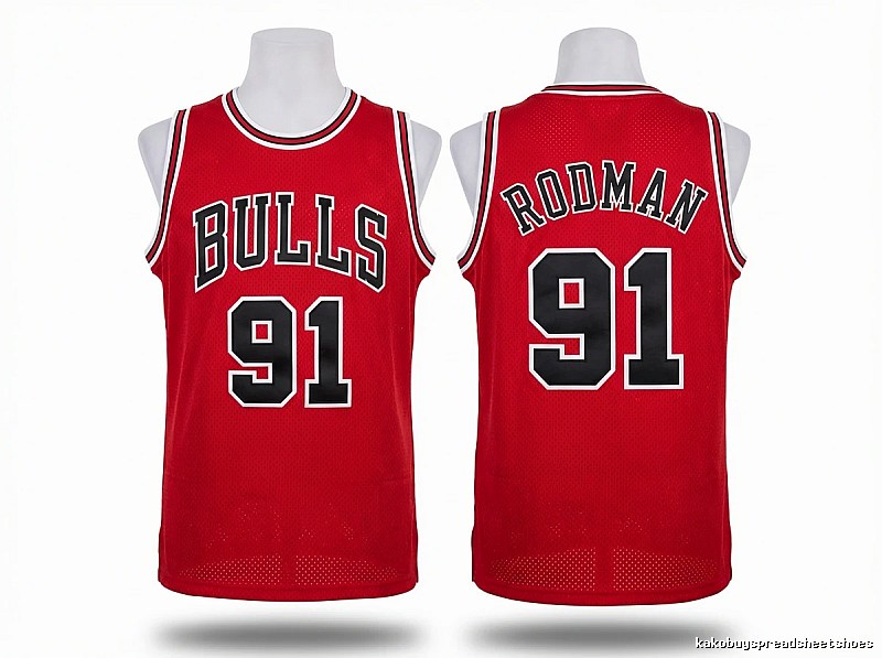 Michael Jordan vintage red jersey