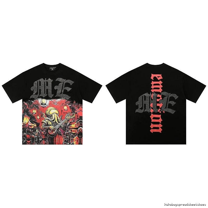 Mixed Emotion Cthulhu Gothic Style Black T-Shirt