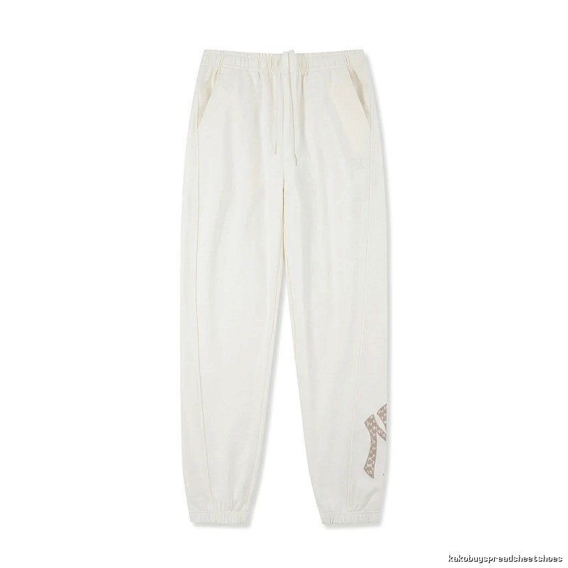 MLB casual style white sweatpants