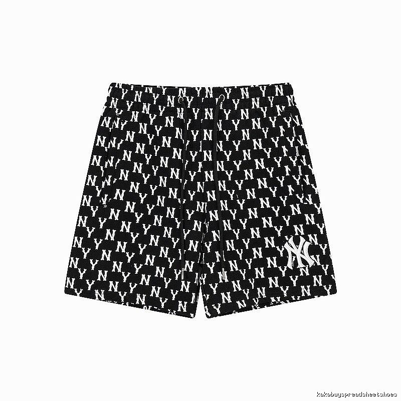 MLB full - print style black shorts