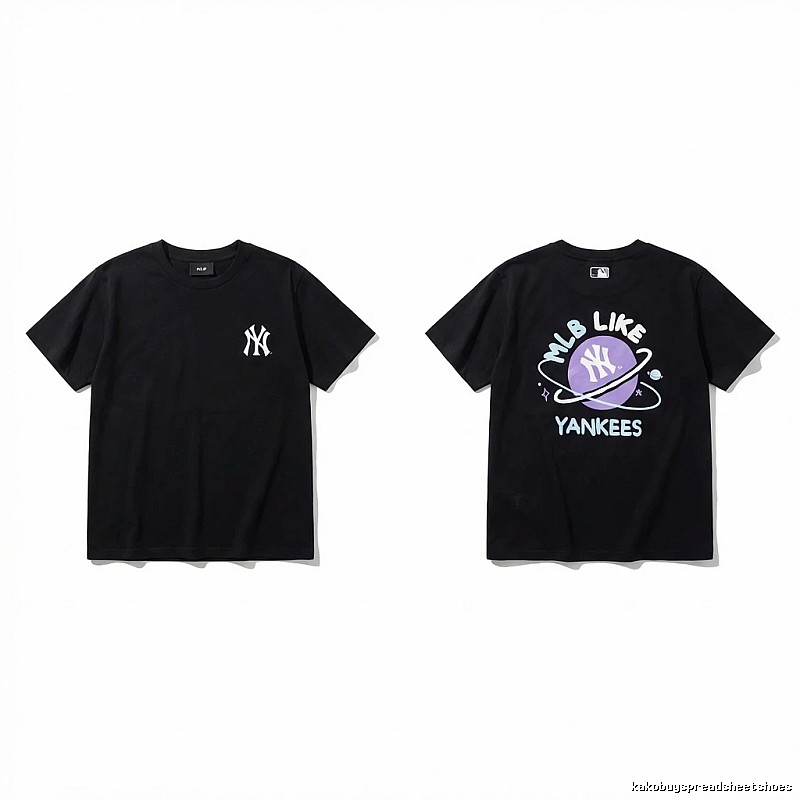MLB Planet Style Black T-shirt
