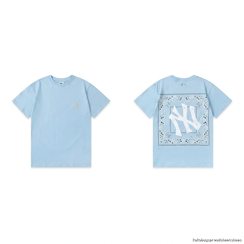 MLB retro light blue T-shirt