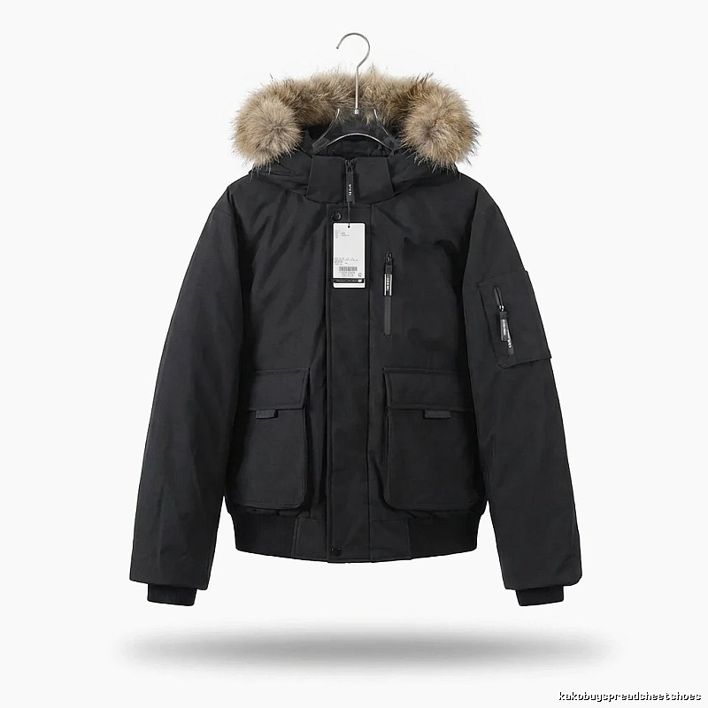 MLB Workwear Style Black Down Jacket