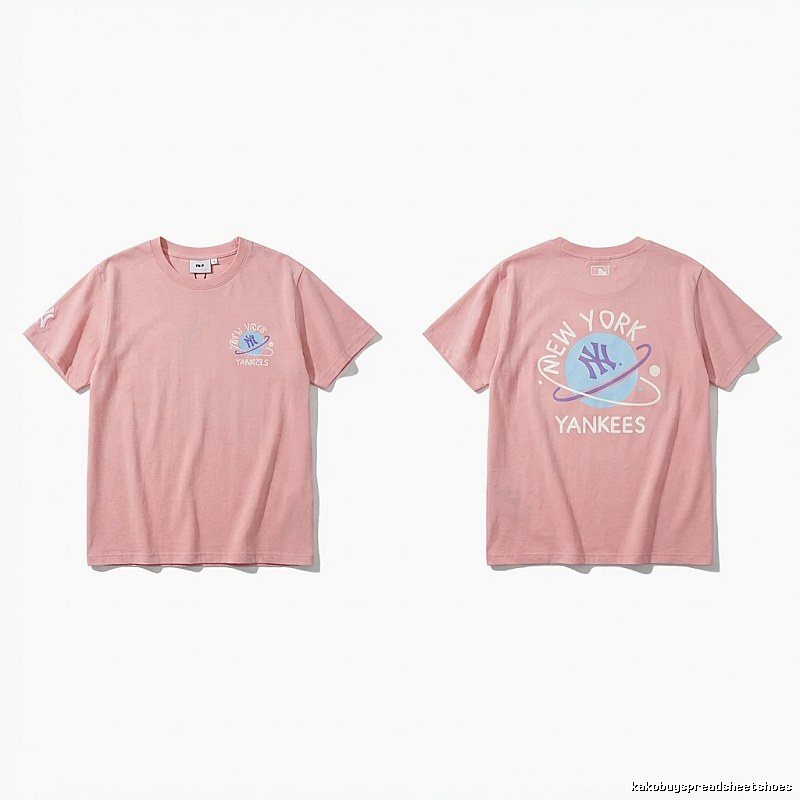 MLB Yankees pink T-shirts