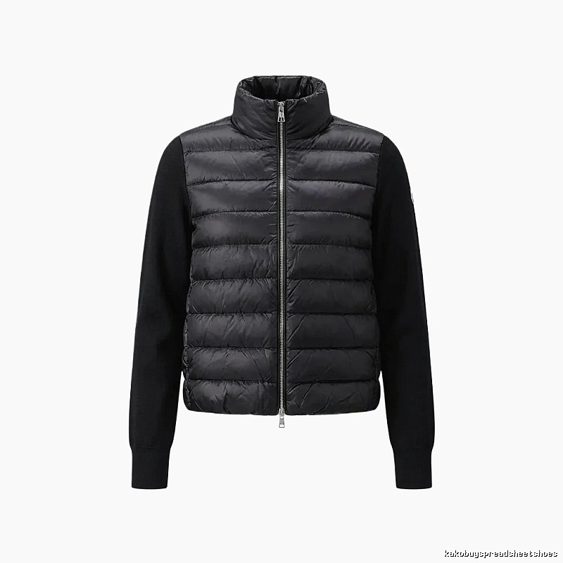 Moncler black fashionable down jacket