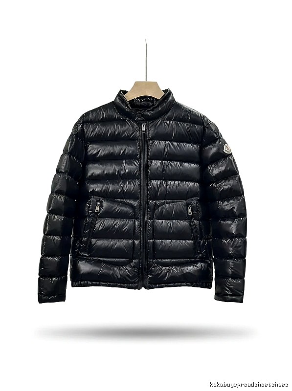 Moncler black fashionable down jacket