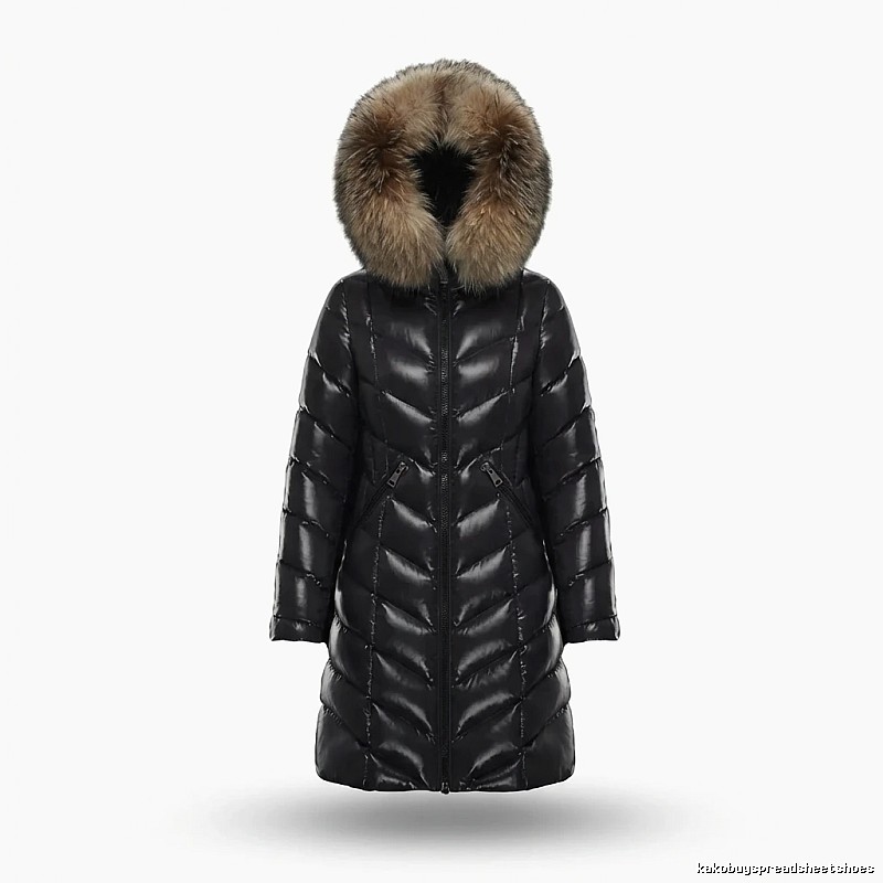 Moncler black luxury style down jacket