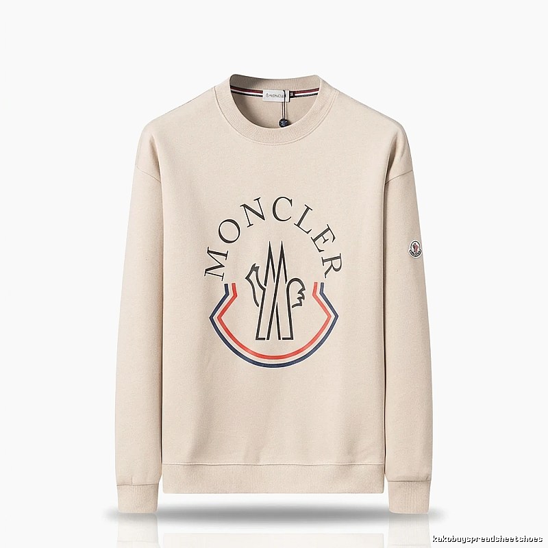 Moncler classic beige sweatshirt