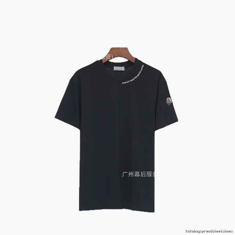 Moncler Classic Casual Style Black Short-sleeve T-shirt