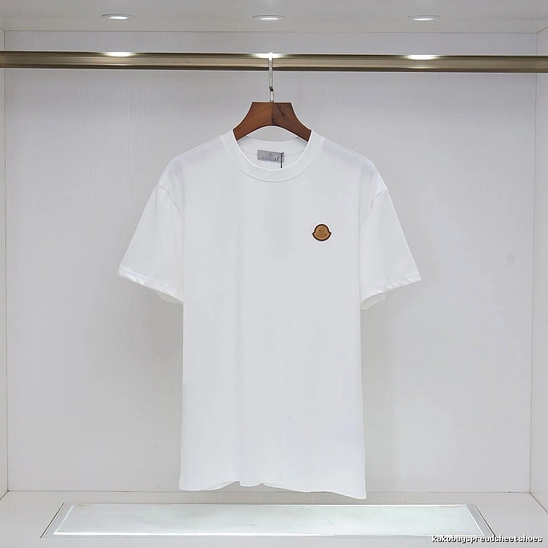 Moncler Classic Minimalist Style White Short-sleeve T-shirt