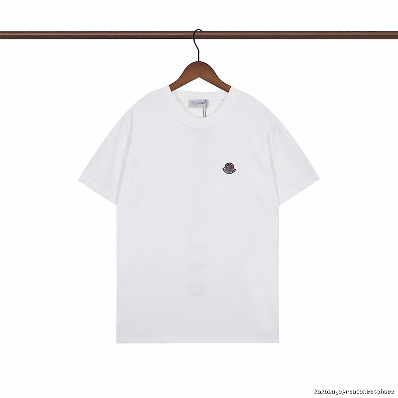 Moncler Classic Minimalist Style White Short-sleeve T-shirt