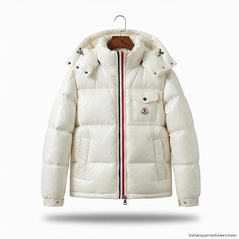 Moncler classic style fashionable white down jacket