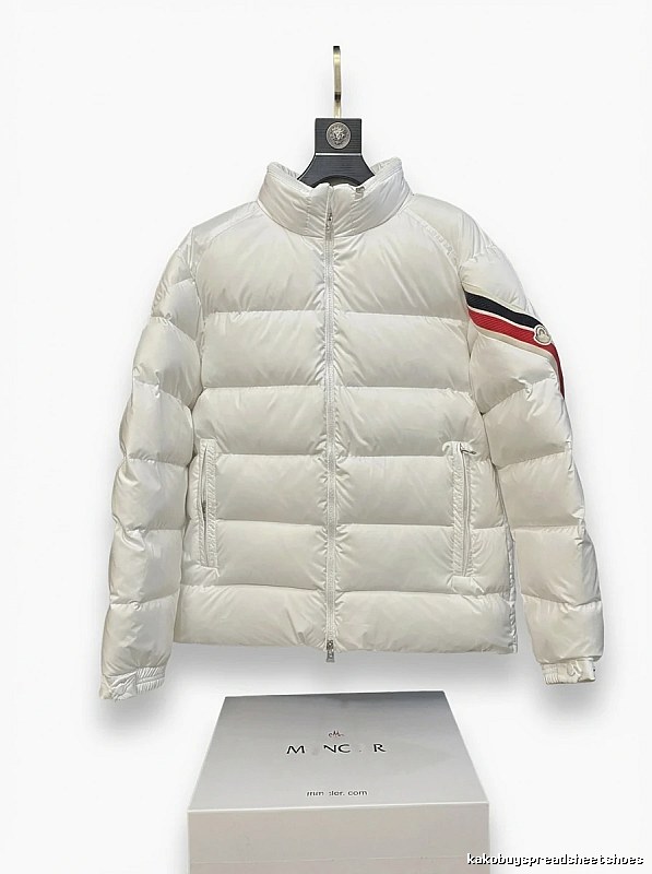 Moncler Fashion White Down Jacket