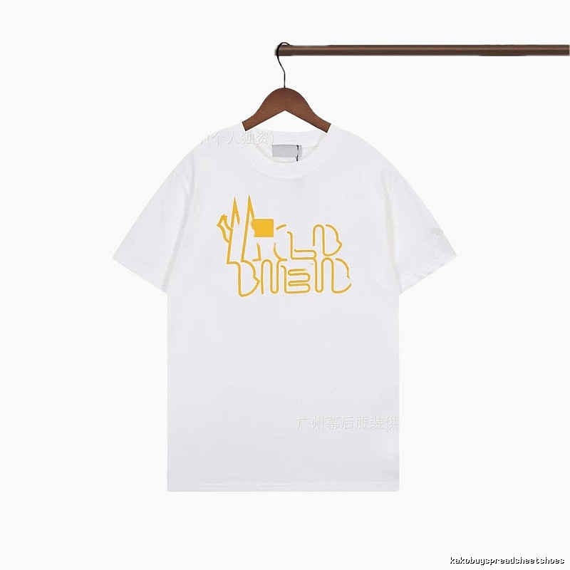 Moncler Line Sketch Print Casual Style White T-Shirt
