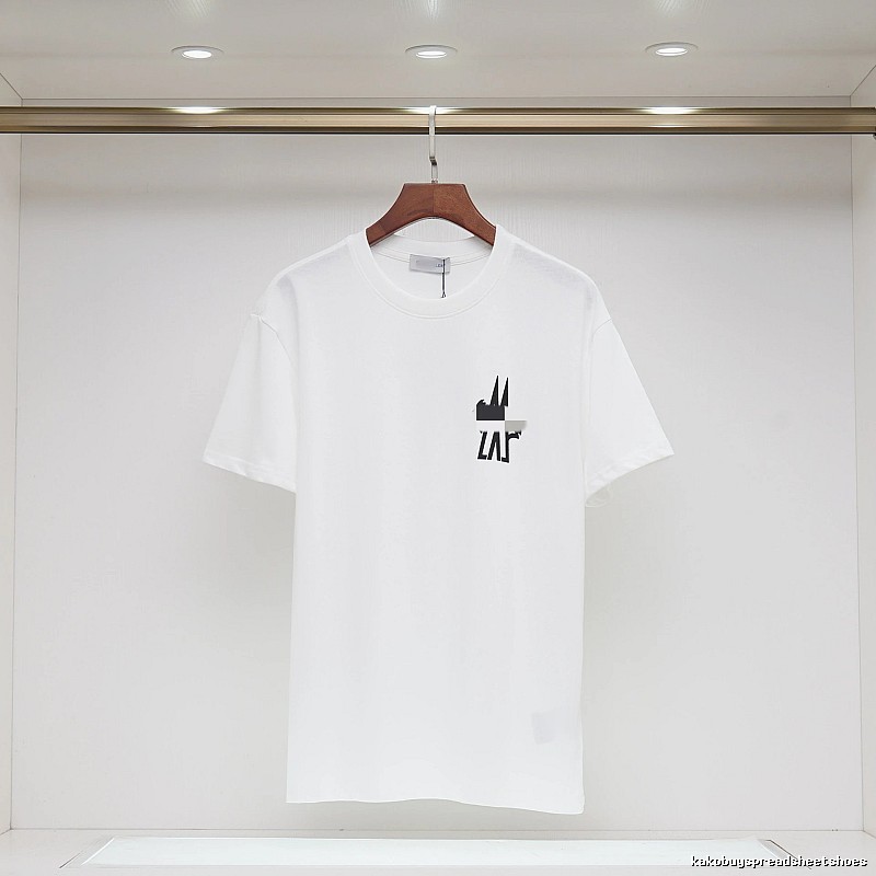 Moncler Printed Casual-style White Short-sleeve T-shirt