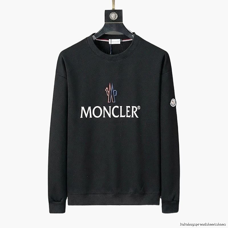 Moncler simple and fashionable black sweatshirt