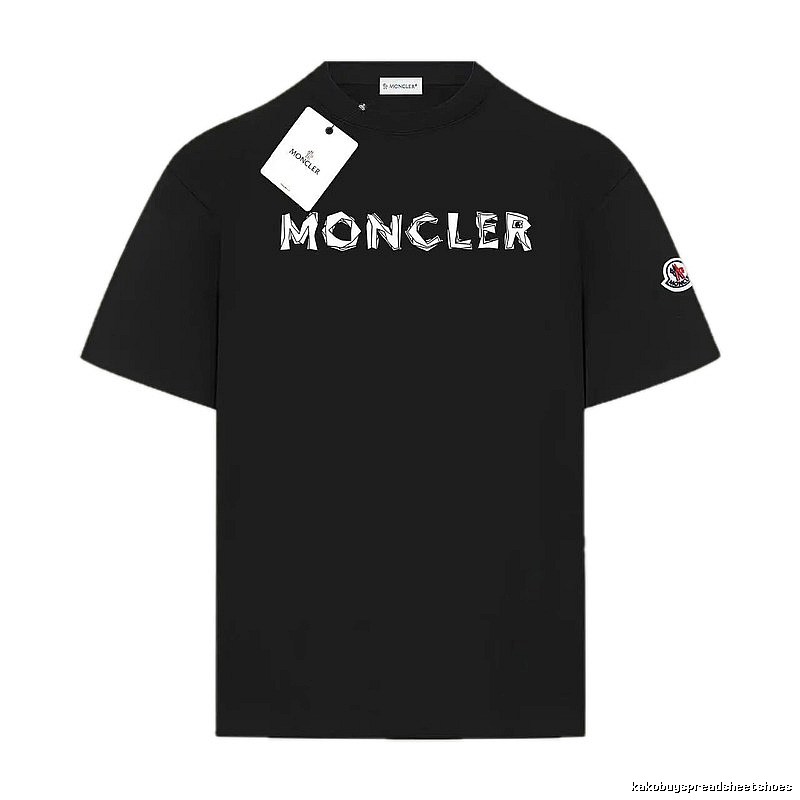 Moncler trendy and cool style black T-shirt