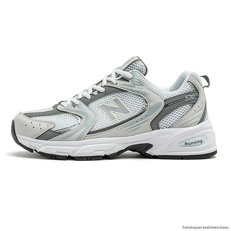 New Balance 530 retro-style grey sports shoes