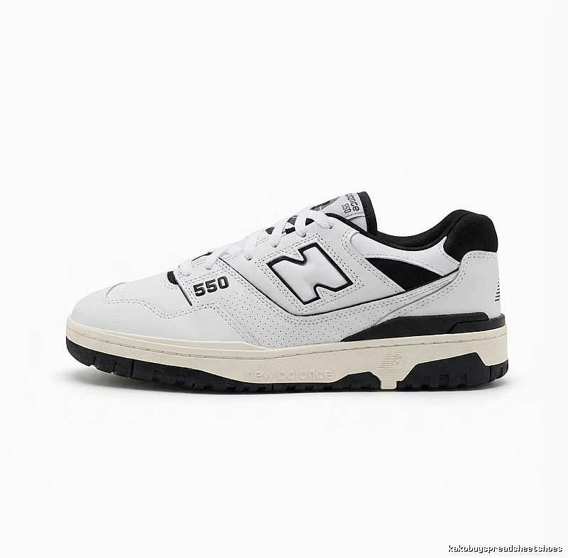 New Balance 550 Retro Style White Shoes