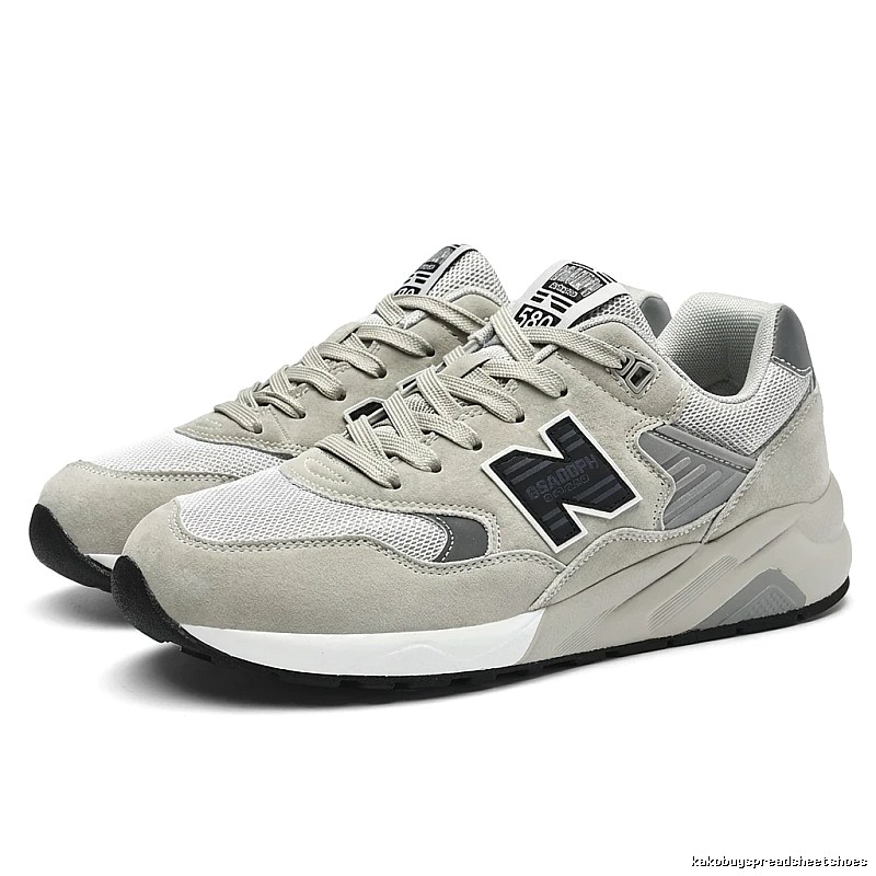 New Balance 580 retro style grey shoes
