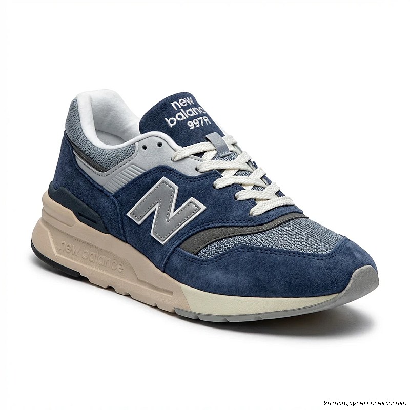 New Balance 997R Retro Blue-Gray Athletic Shoes