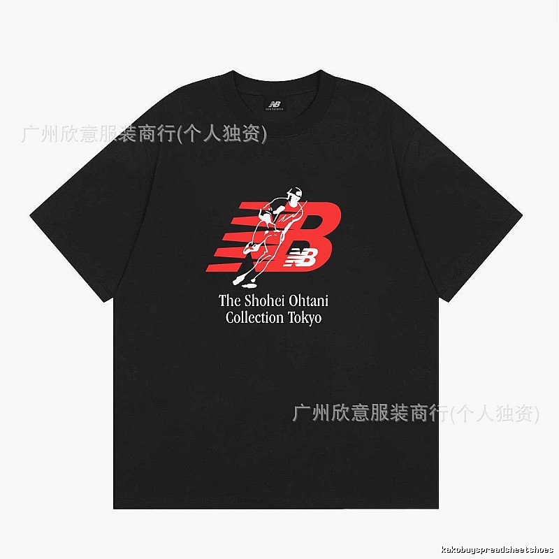 New Balance Ohtani Co-branded Sporty Black T-Shirt