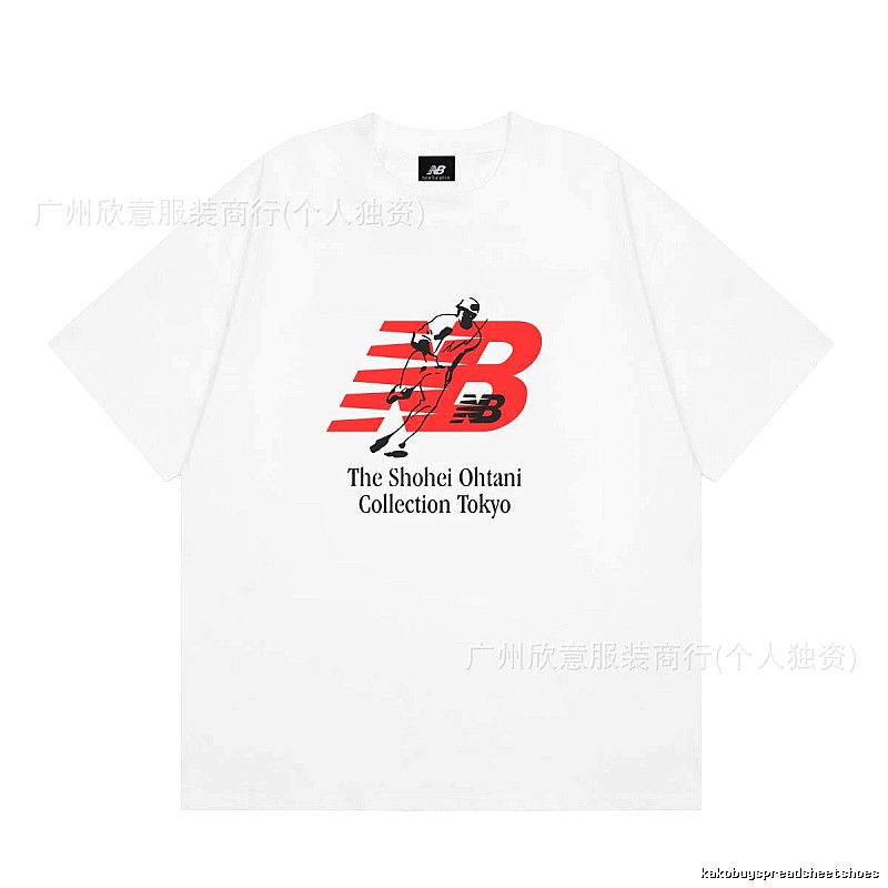 New Balance x Ohtani Sporty White Co-branded T-Shirt